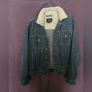Triot Jean Sherpa denim jacket large